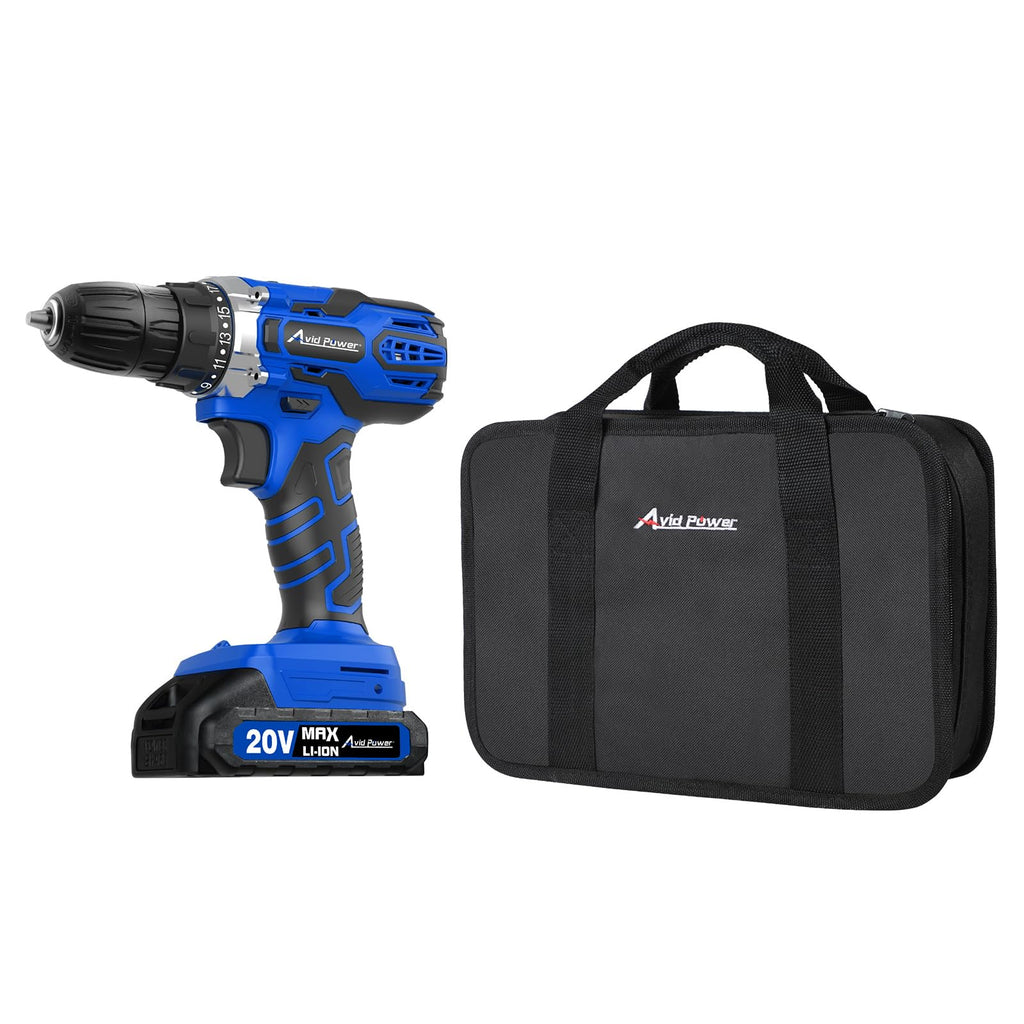 20V Cordless Drill Set with Battery and Charger T123