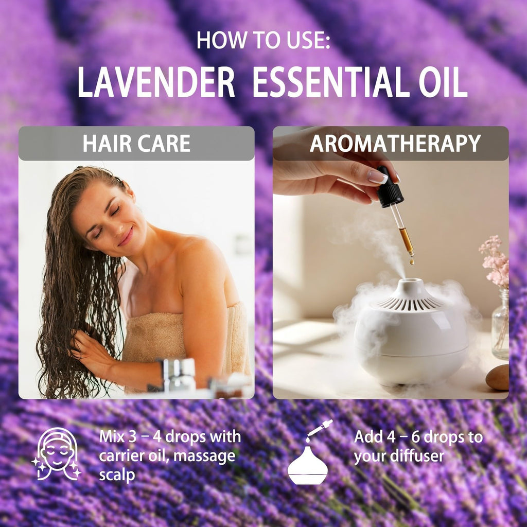 Lavender and Geranium Essential Oil 4 Fl Oz C99913