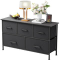 5 Drawer Fabric Dresser A534