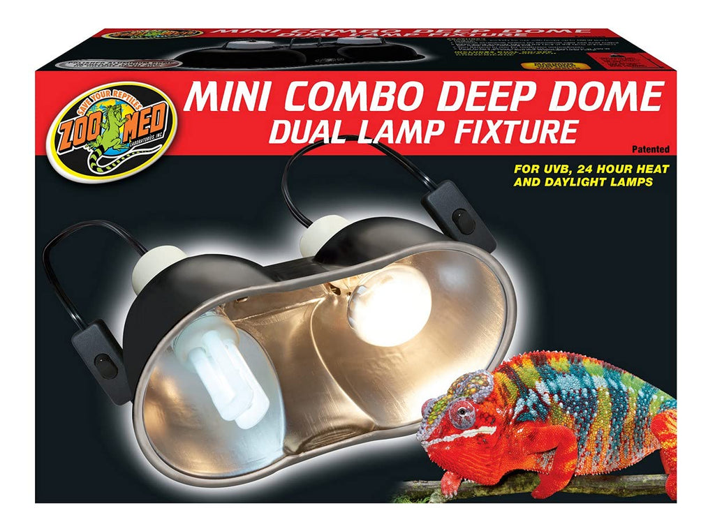 UV-B & Heat Lighting Kit with Deep Dome, 60w Basking Bulb & 13w UV-B B782763