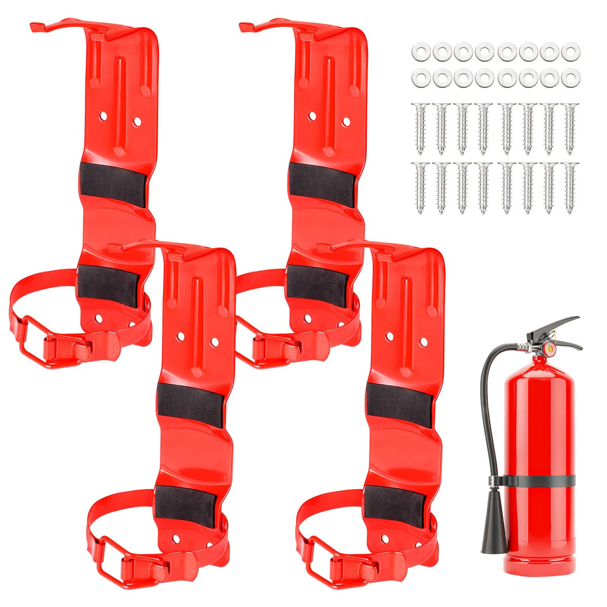 2.5LB Fire Extinguisher Mount Bracket Wall Mount Q666269