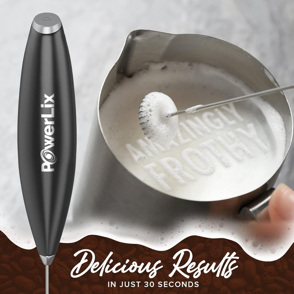 Handheld Battery Operated Electric Whisk Frother With Stand B835