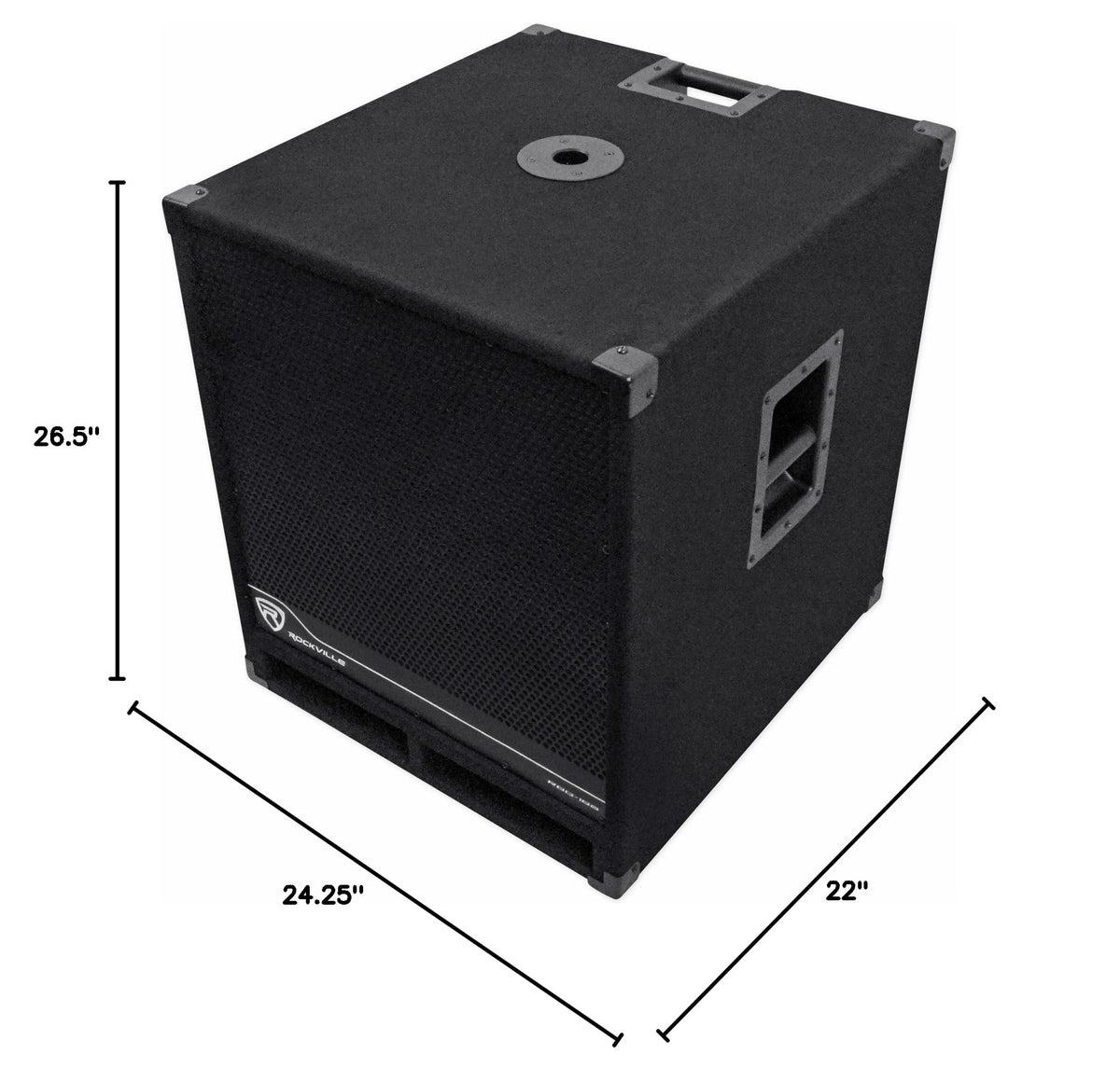 18" Active Powered PA Subwoofer J8808