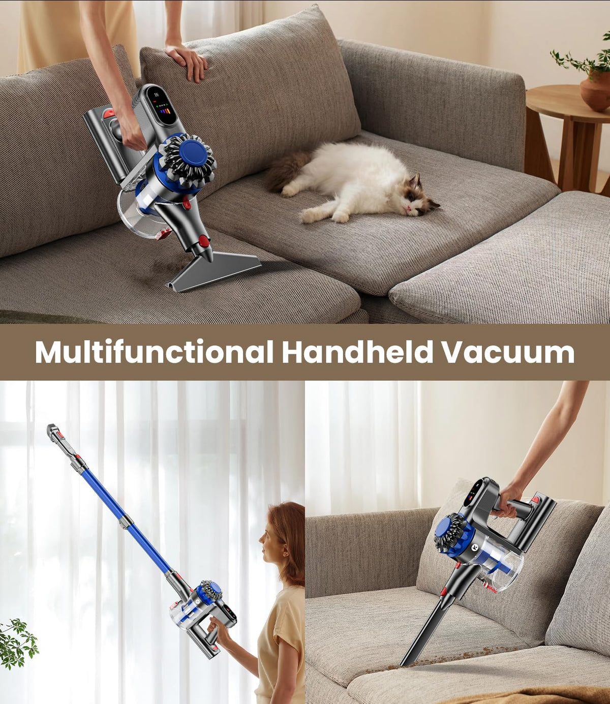 500W 40Kpa Cordless Stick Vacuum Cleaner K499630
