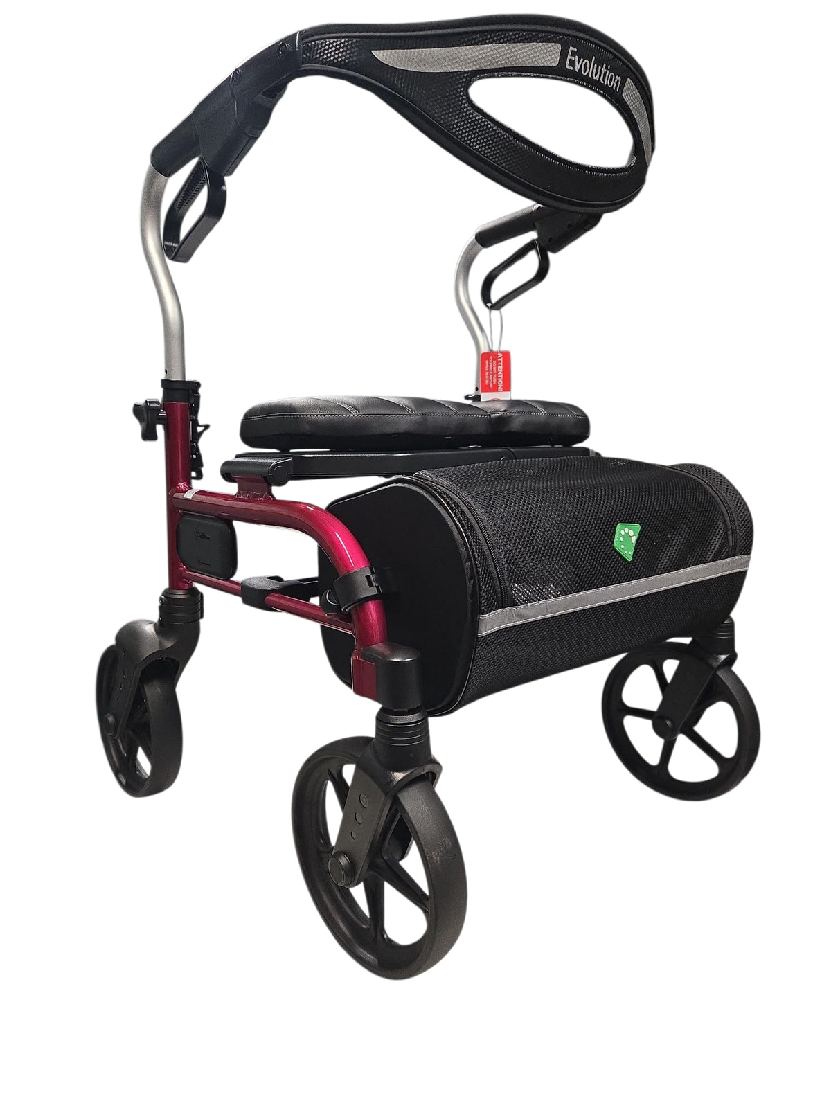 Lightweight Walker Rollator with Seat, Wheels, Brakes Y9444