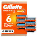 5-Blade Razor Refills with Precision Trimmer, 6 Count R787748