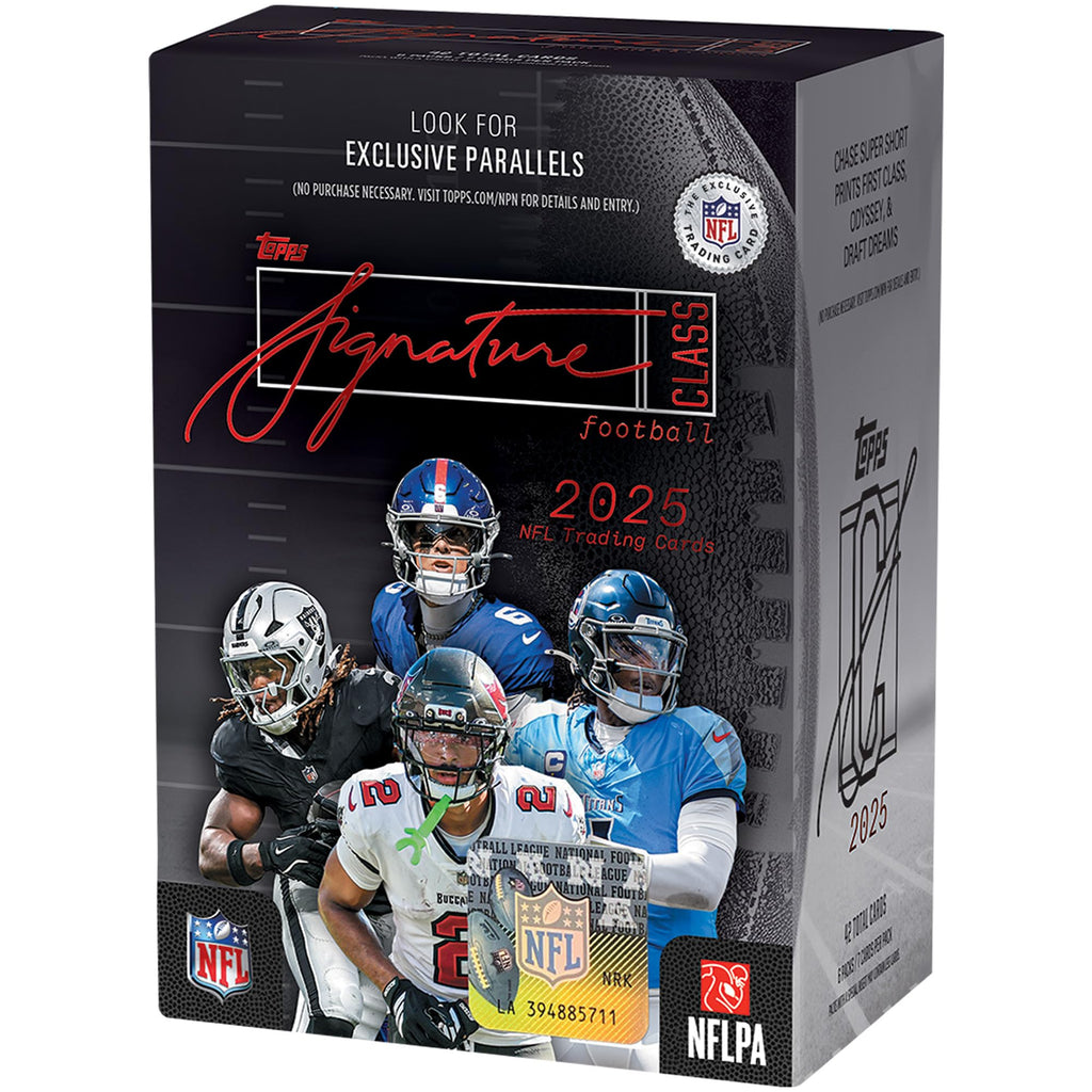 2025 Topps NFL Signature Class Football Value Box P668518