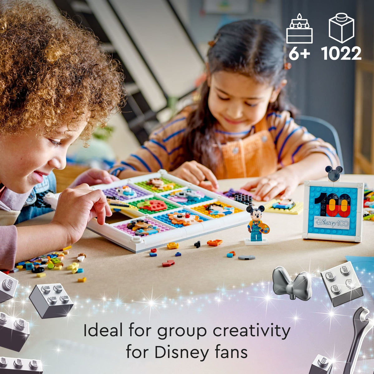 Buildable Disney Toy with Mickey Mouse Minifigure I900