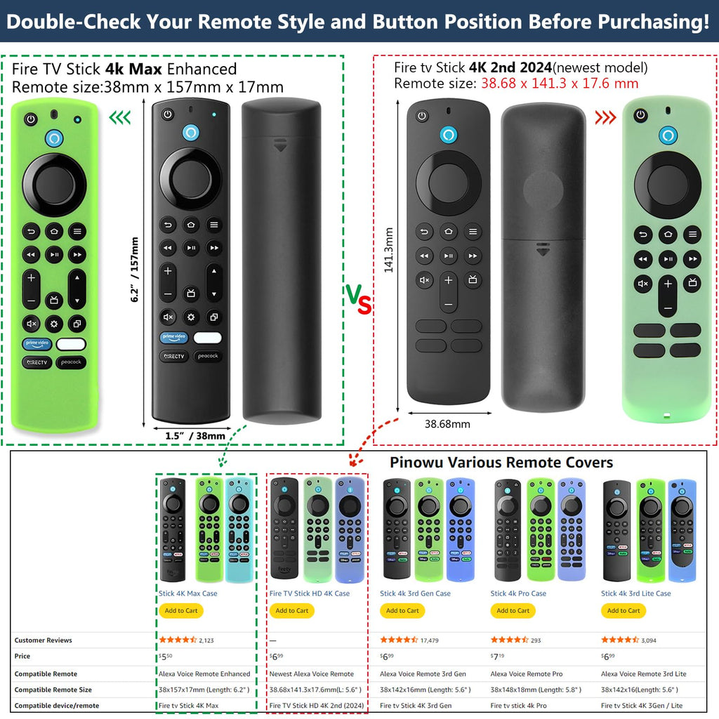 Silicone Remote Case 2pcs with Lanyard O4555