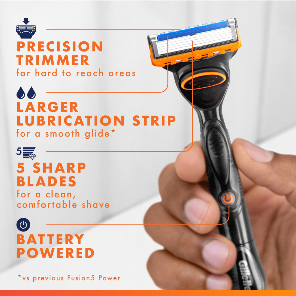 5-Blade Razor Refills with Precision Trimmer, 6 Count R787748