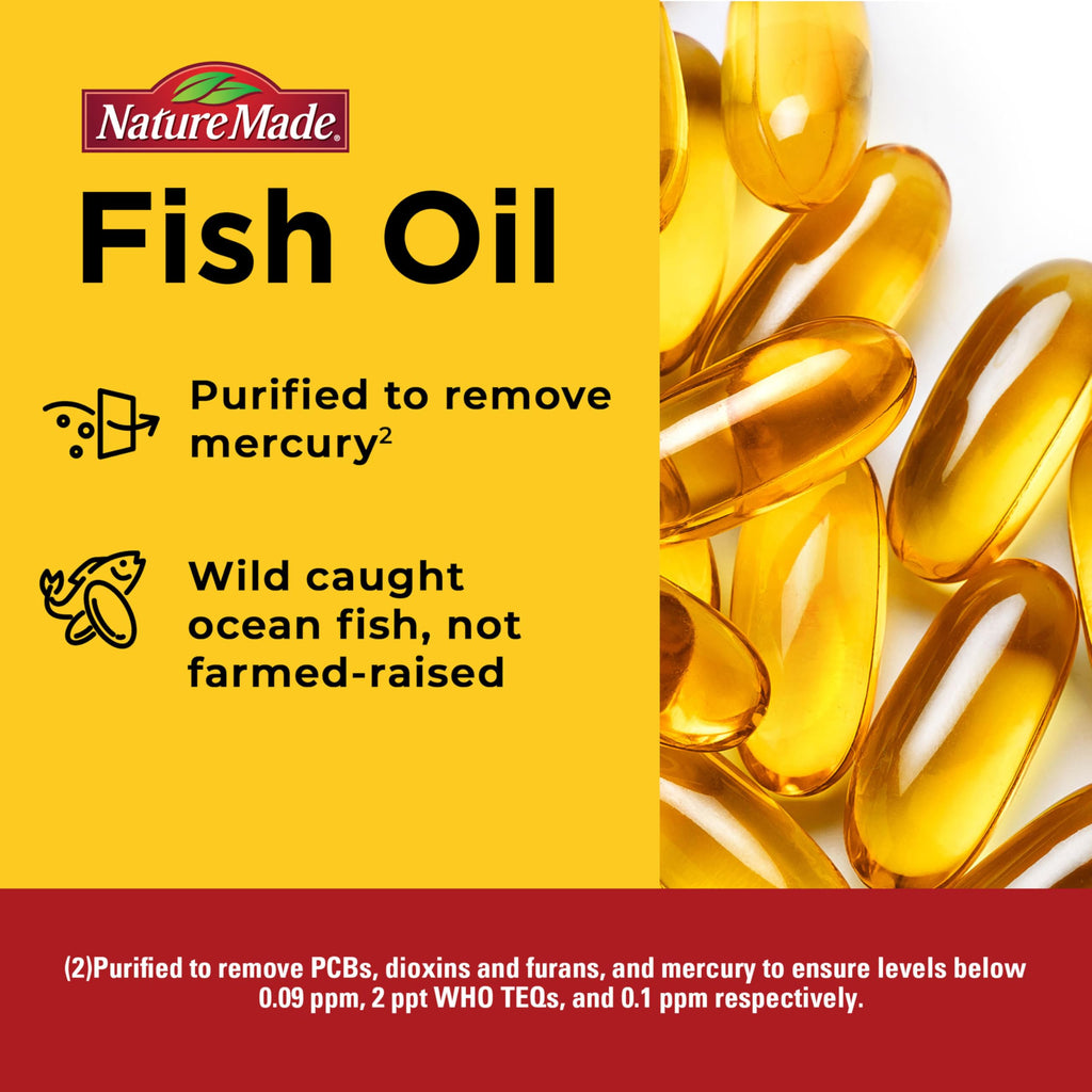 Fish Oil Omega 3 1000mg Softgels R38138