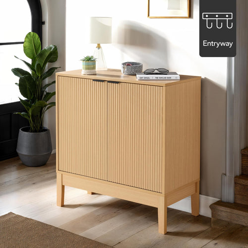 2-Door Storage Cabinet with Adjustable Shelves U3319