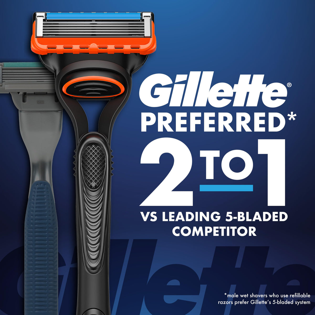 5-Blade Razor Refills with Precision Trimmer, 6 Count R787748