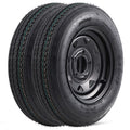 4.80-12 Trailer Tires with 12 in Rims, 2 Pack Q63303