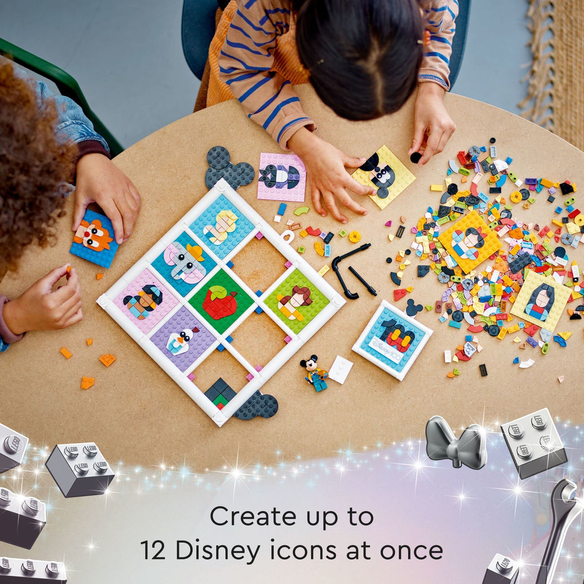Buildable Disney Toy with Mickey Mouse Minifigure I900
