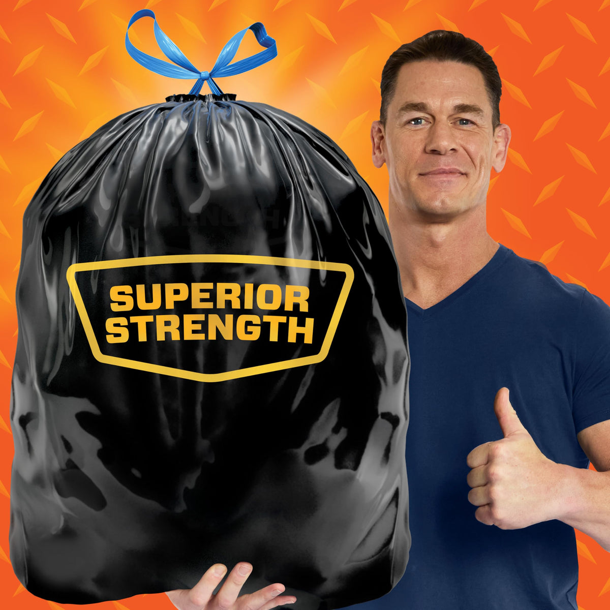 39 Gallon Black Heavy Duty Trash Bags U604373