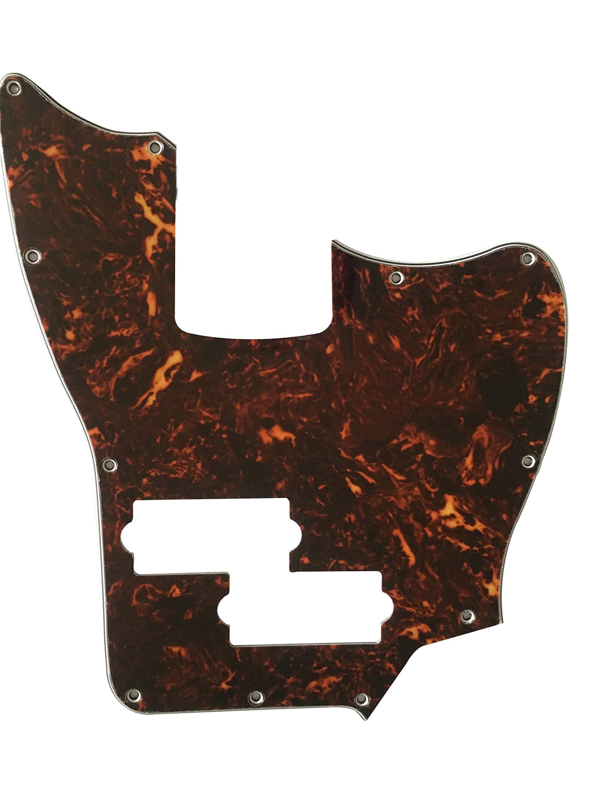 4 Ply Brown Tortoise Short Scale Guitar Pickguard Z2263