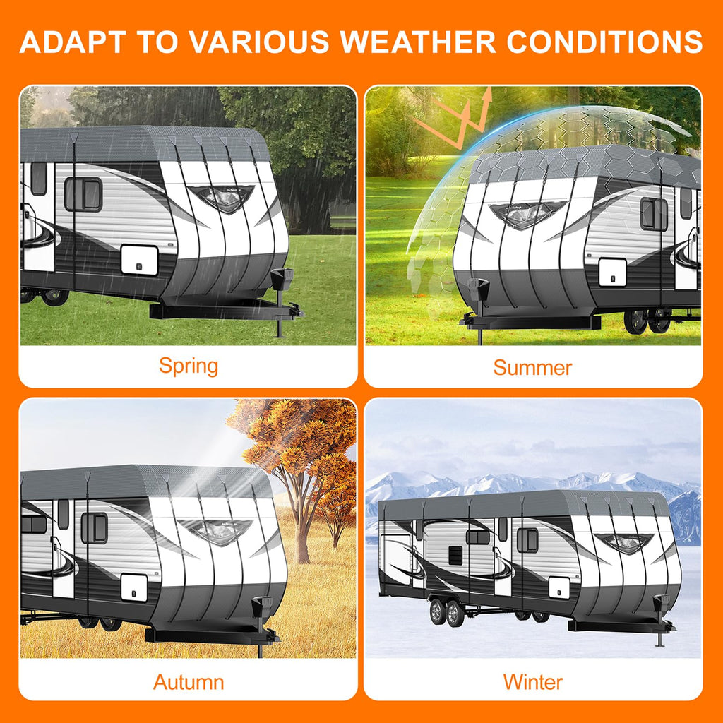 Heavy Duty Waterproof RV Roof Cover H949