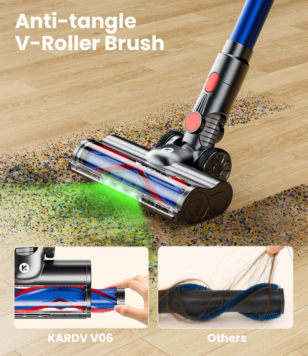 500W 40Kpa Cordless Stick Vacuum Cleaner K499630