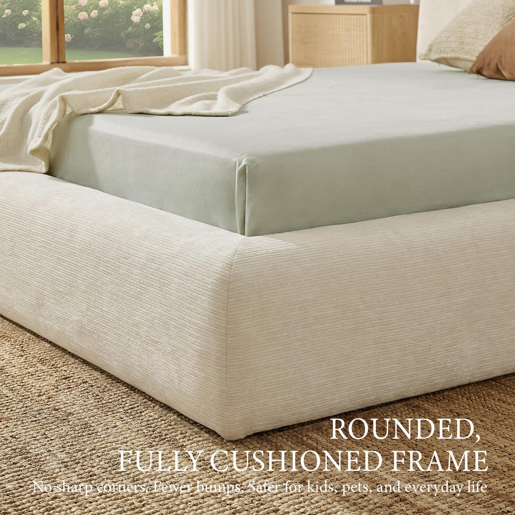 Queen Size Upholstered Bed Frame U800640