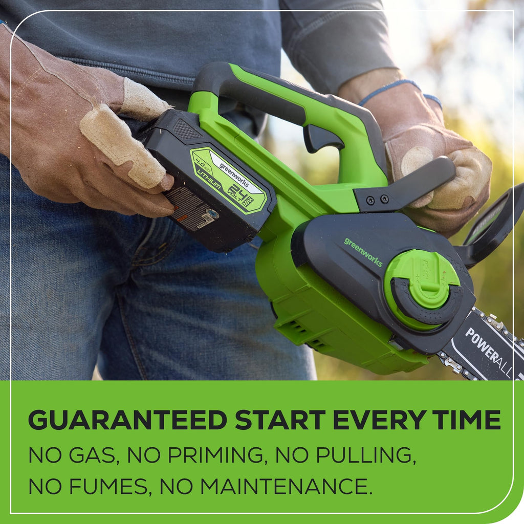 24V 12 in Cordless Electric Chainsaw J494939