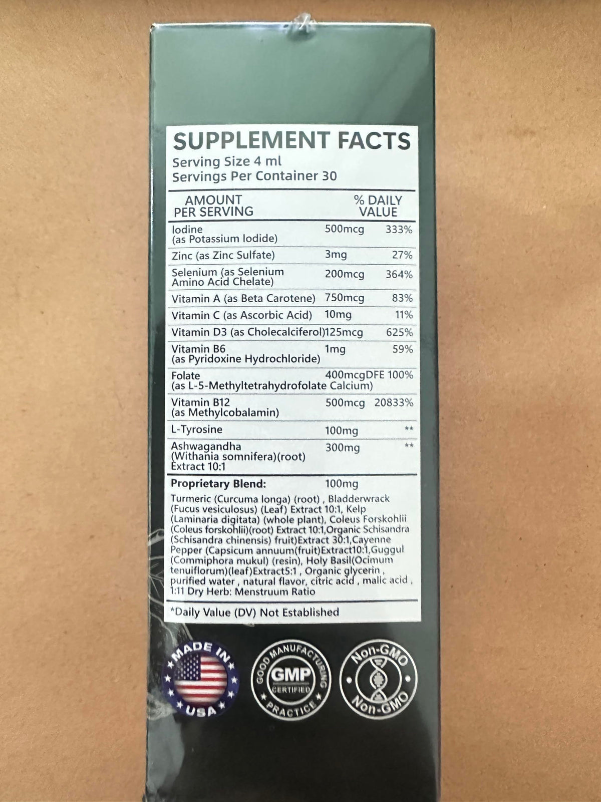 Liquid Drops 4 oz B2582