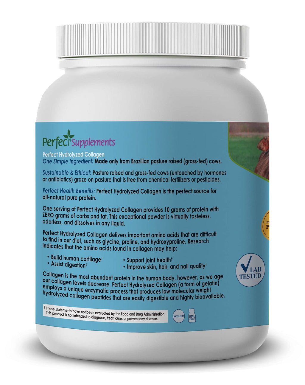 Hydrolyzed Collagen Powder 660 Grams H813394