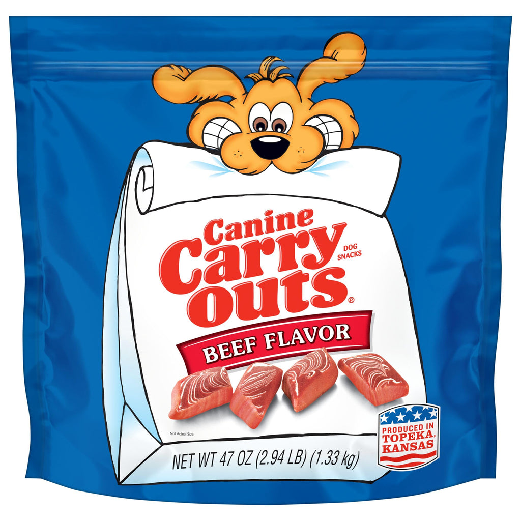 Beef Flavor Dog Treats 47 Ounce Bag T7056