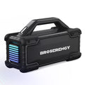 Black Portable Water Resistant Bluetooth Speaker H654