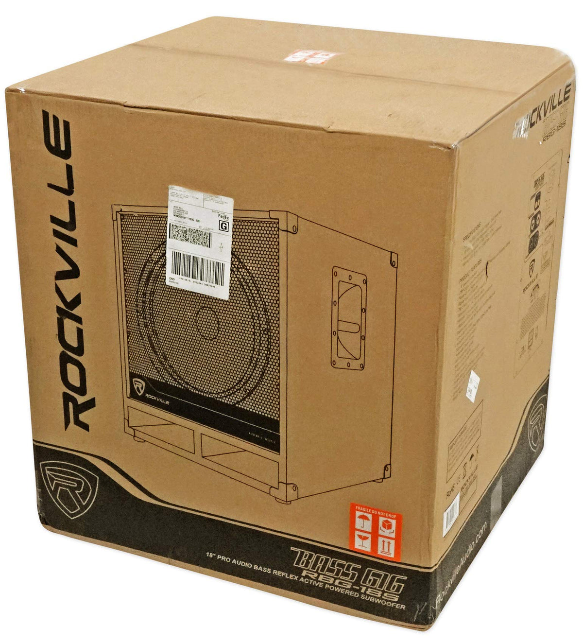 18" Active Powered PA Subwoofer J8808