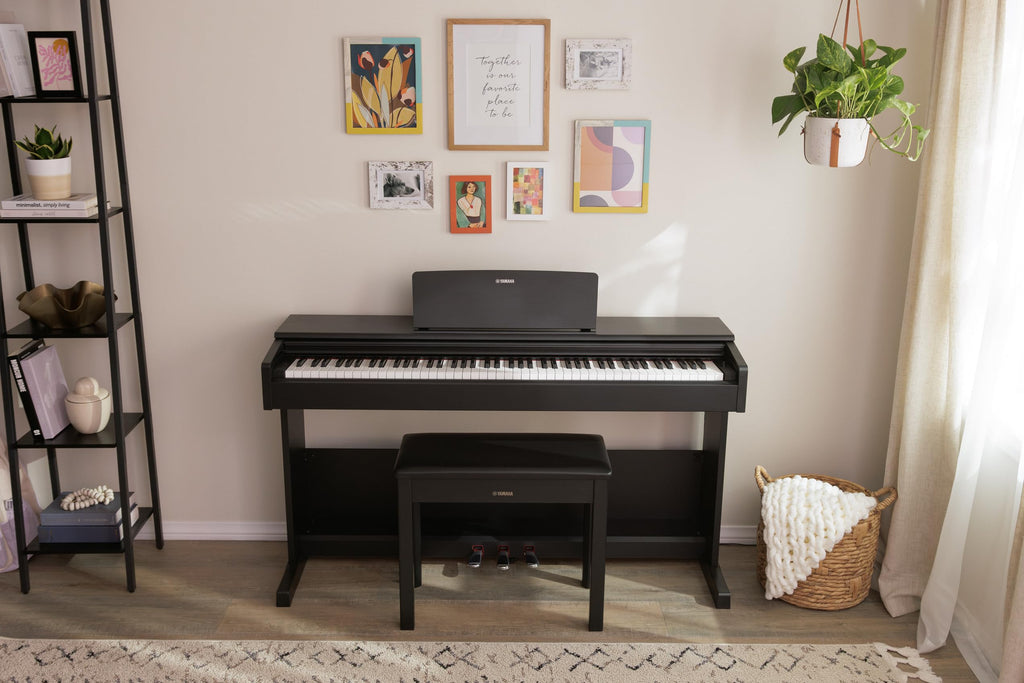 88-Key Weighted Action Upright Digital Piano with Bench L451