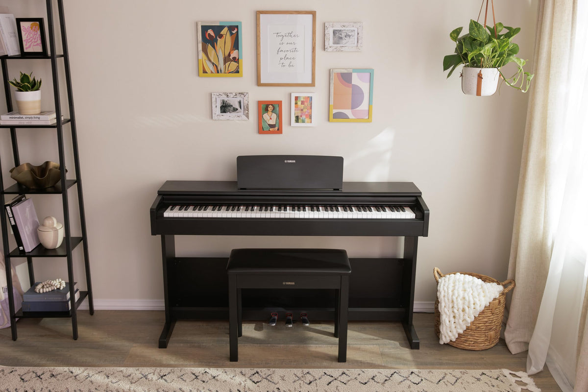 88-Key Weighted Action Upright Digital Piano with Bench L451