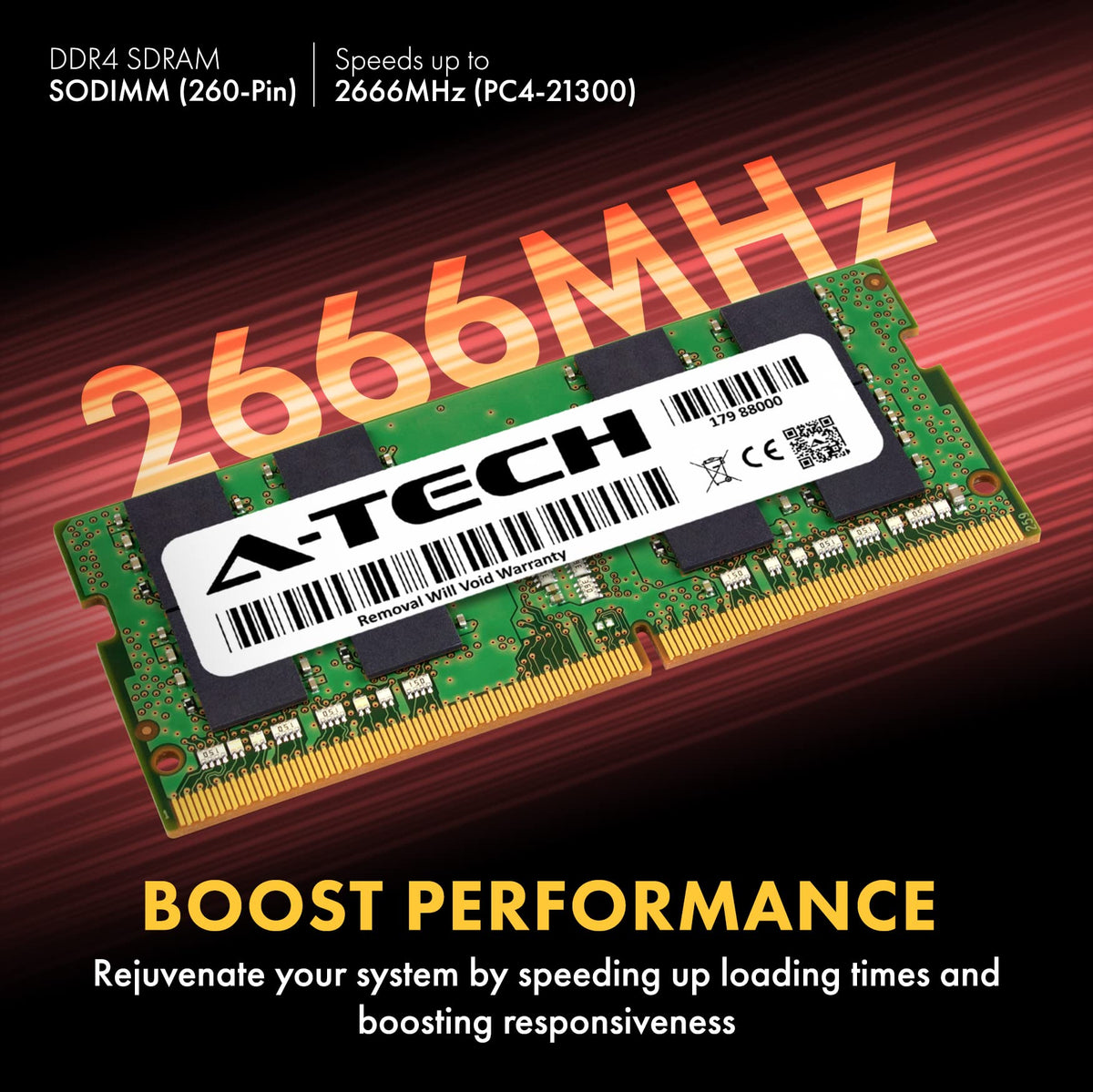 16GB DDR4 2666MHz SODIMM Laptop Memory B4943