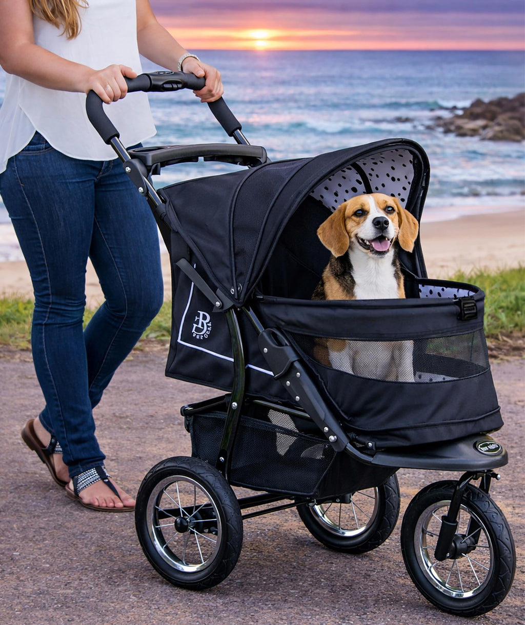 Spotted Pet Stroller U34131