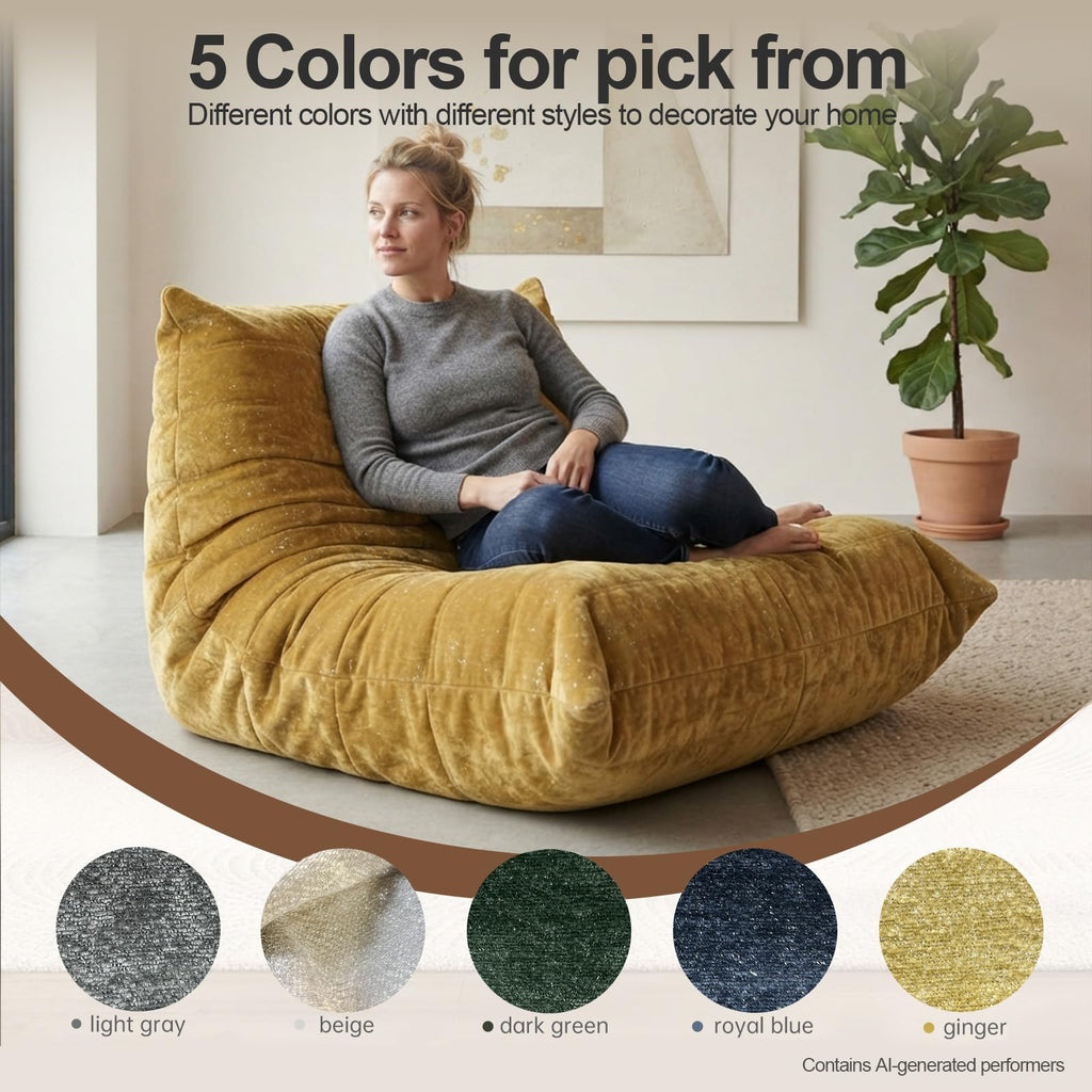 Large Bean Bag Chairs with Filler S91441
