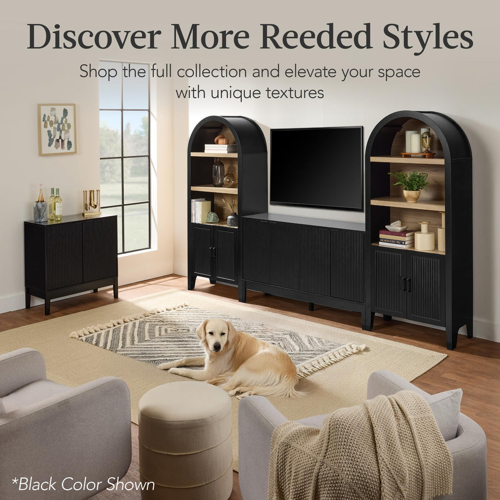 2-Door Storage Cabinet with Adjustable Shelves U3319