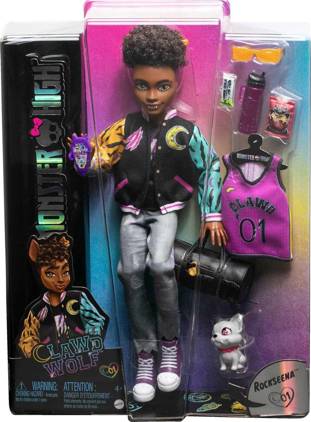 Monster High Doll with Pet Gargoyle Bulldog and Themed Accessories S172545
