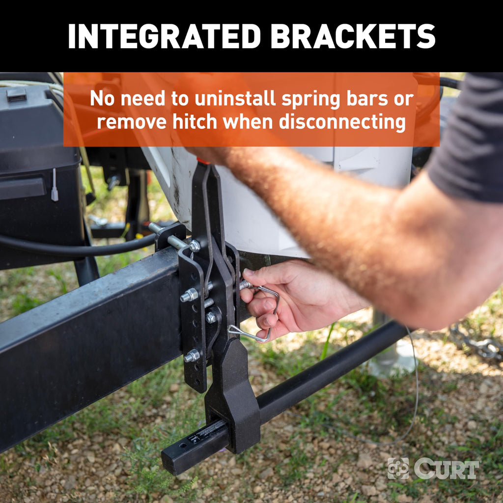 10,000 lb Trailer-Mounted Weight Distribution Hitch F125