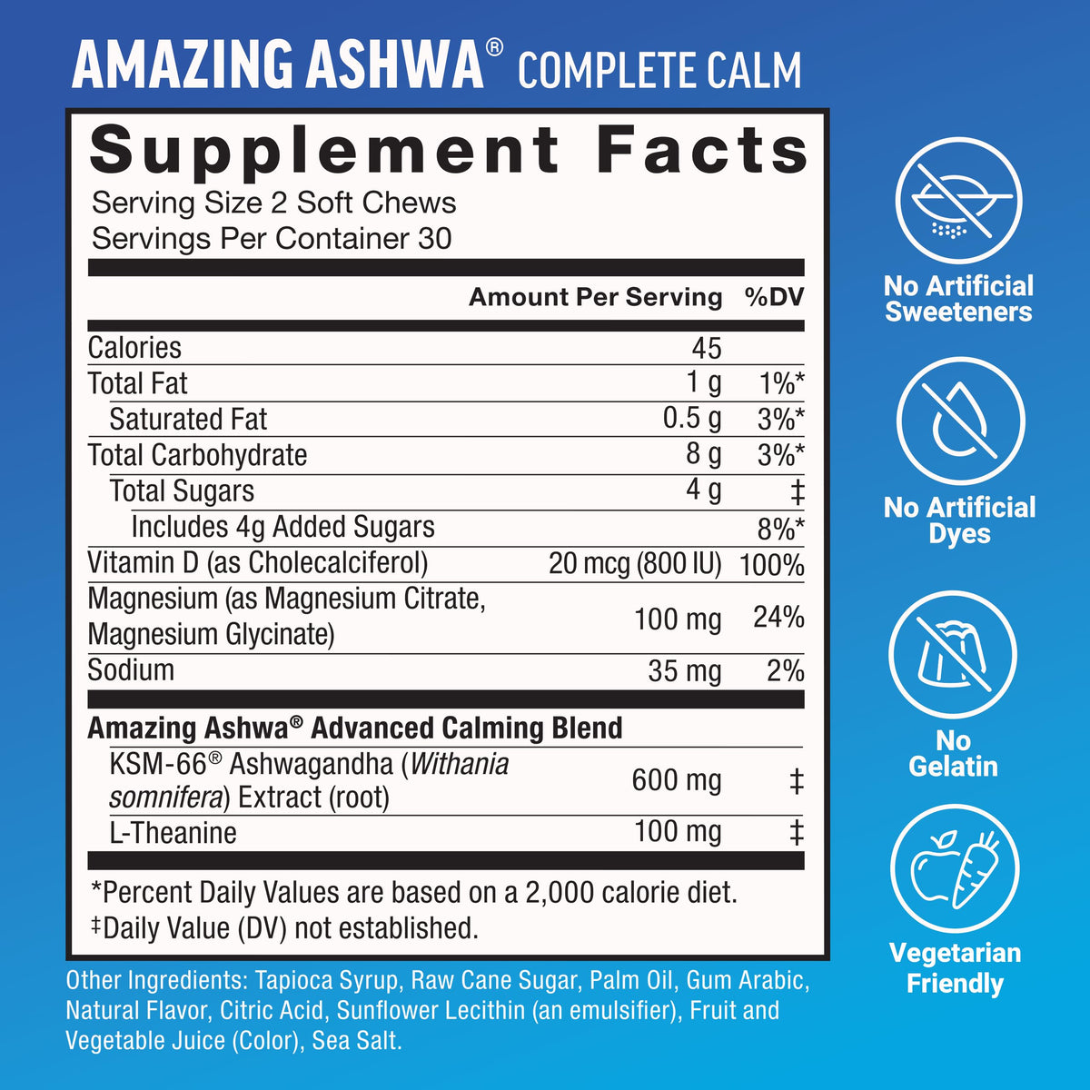 120 Soft Chews Ashwagandha CoQ10 M451