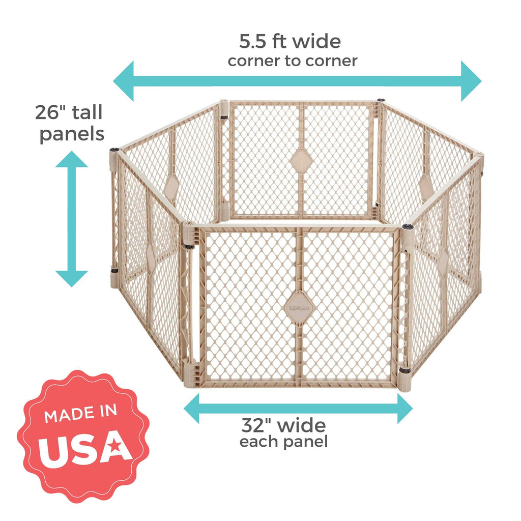 6-Panel Baby Playard I343