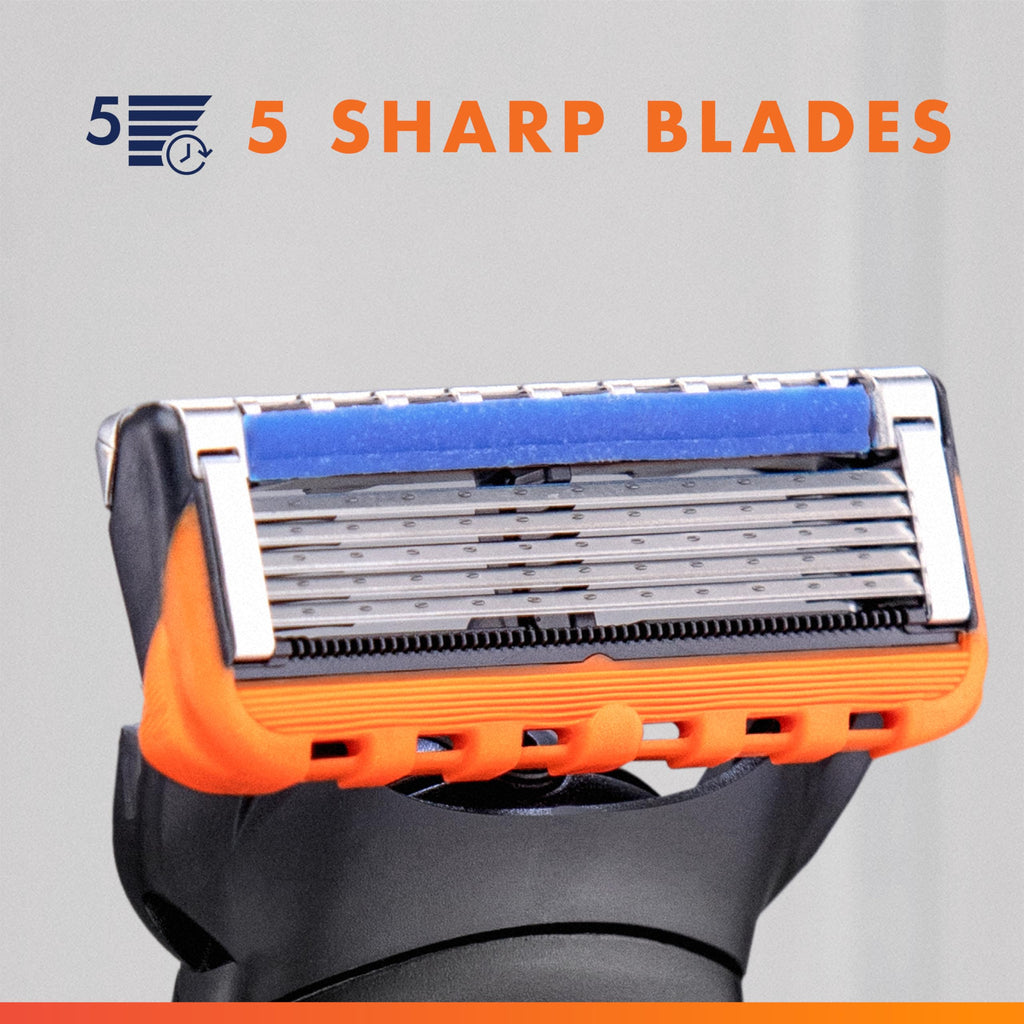 5-Blade Razor Refills with Precision Trimmer, 6 Count R787748