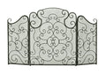 Metal 3 Panel Fireplace Screen K9157