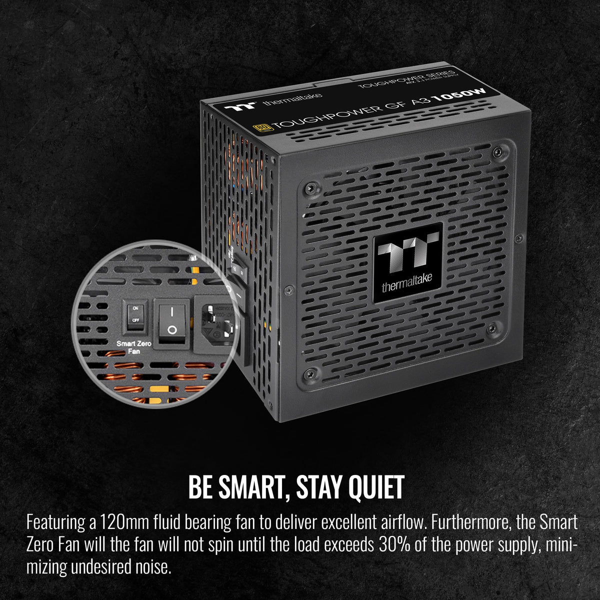 1050W 80+ Gold ATX 3.1 Power Supply J9636