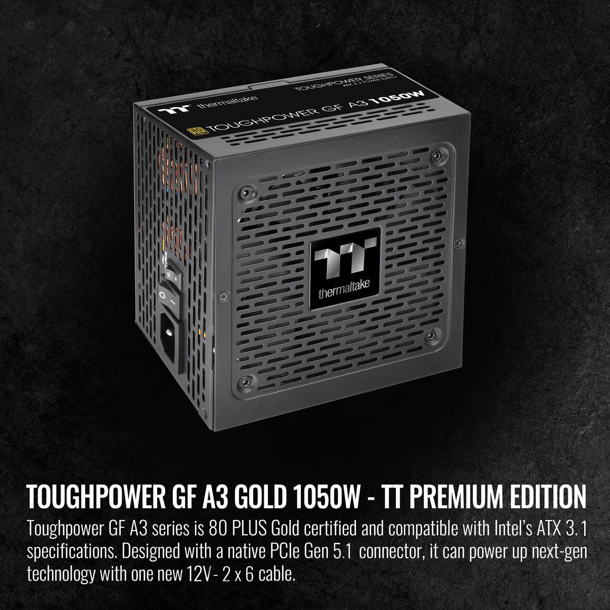 1050W 80+ Gold ATX 3.1 Power Supply J9636